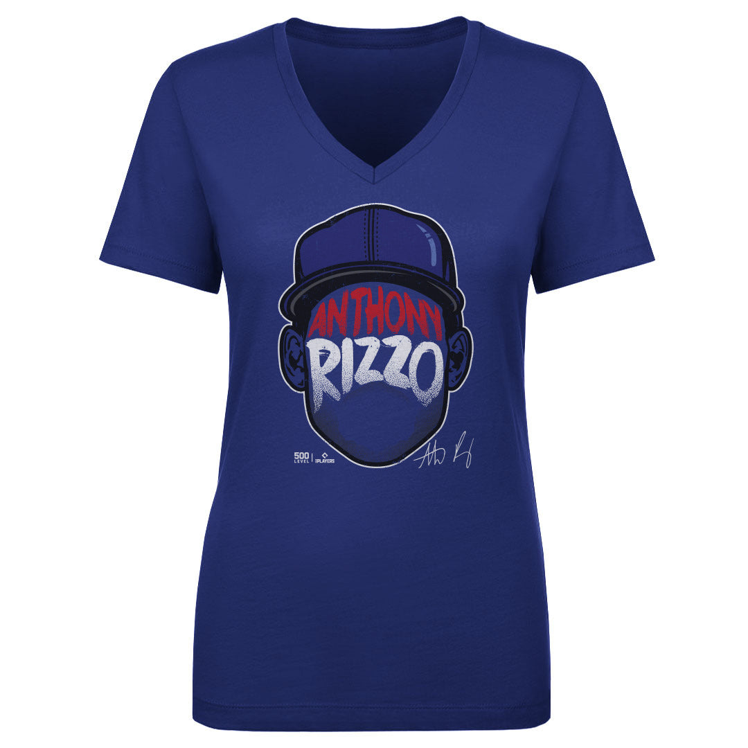 Anthony Rizzo Women's V-Neck T-Shirt | 500 LEVEL