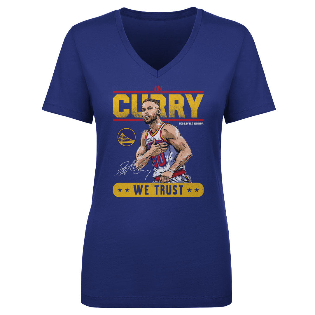 Steph Curry Women's V-Neck T-Shirt | 500 LEVEL