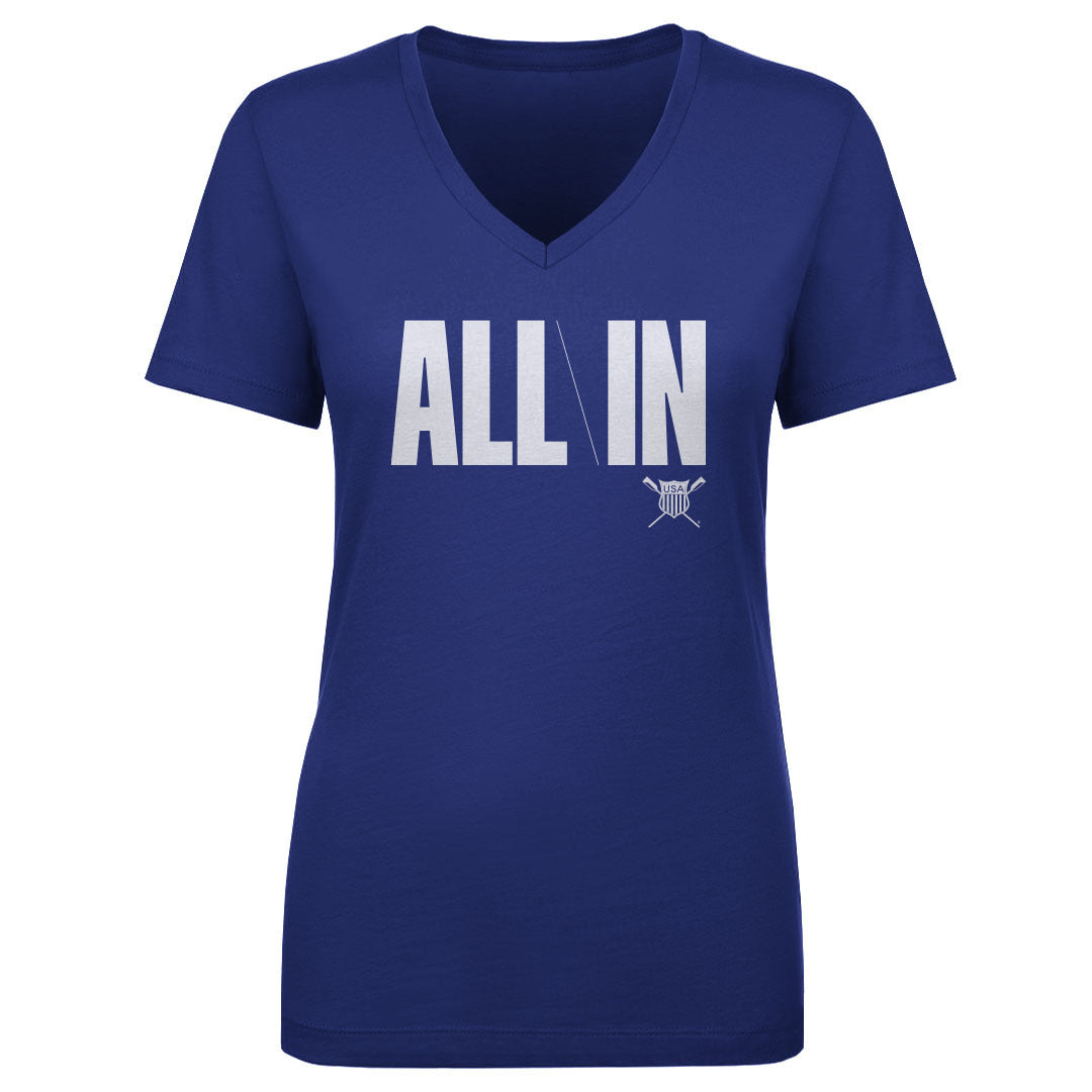 USRowing Women's V-Neck T-Shirt | 500 LEVEL