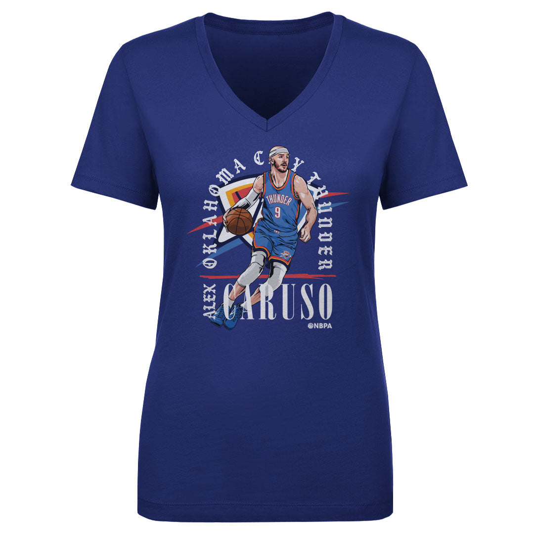 Alex Caruso Women's V-Neck T-Shirt | 500 LEVEL