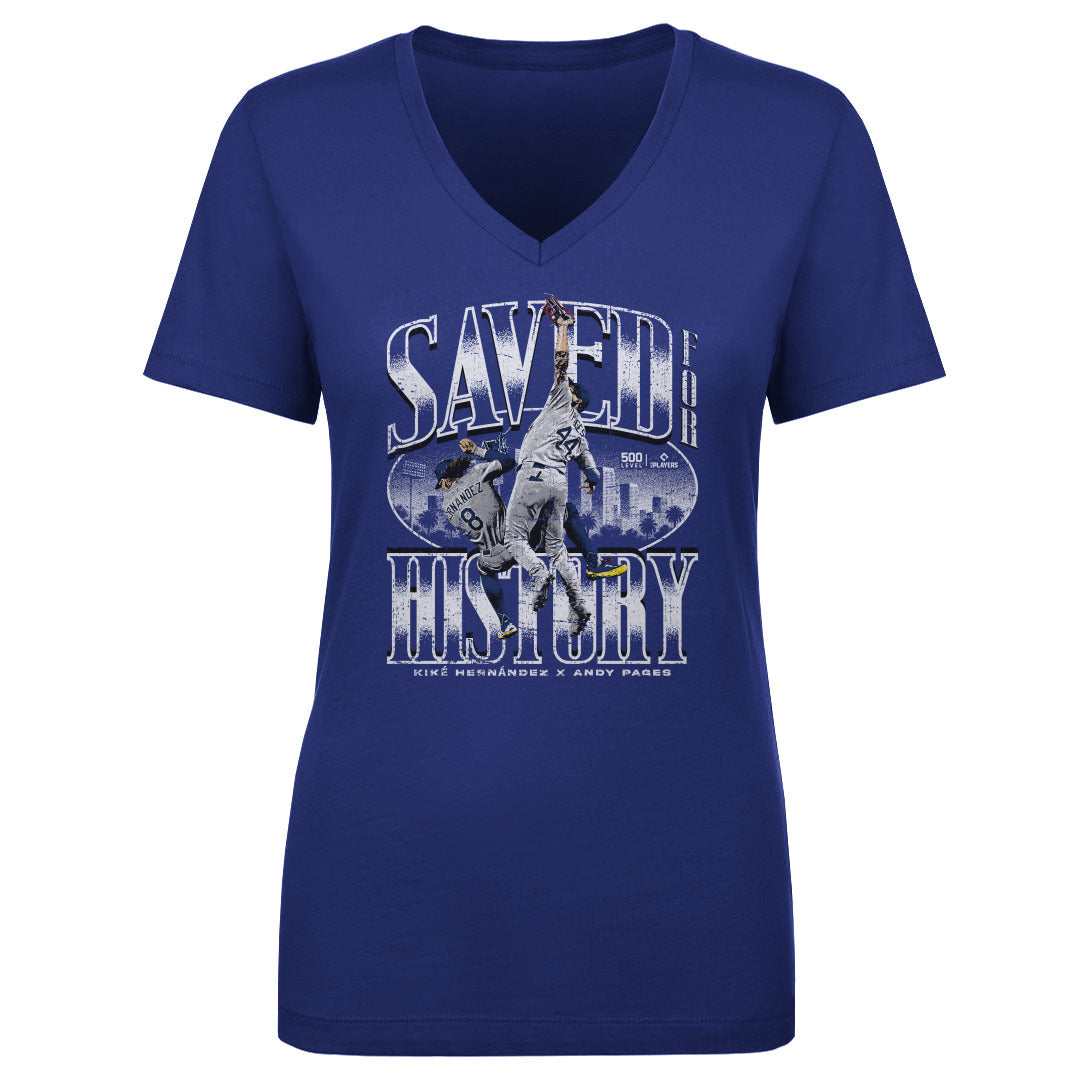 Andy Pages Women's V-Neck T-Shirt | 500 LEVEL