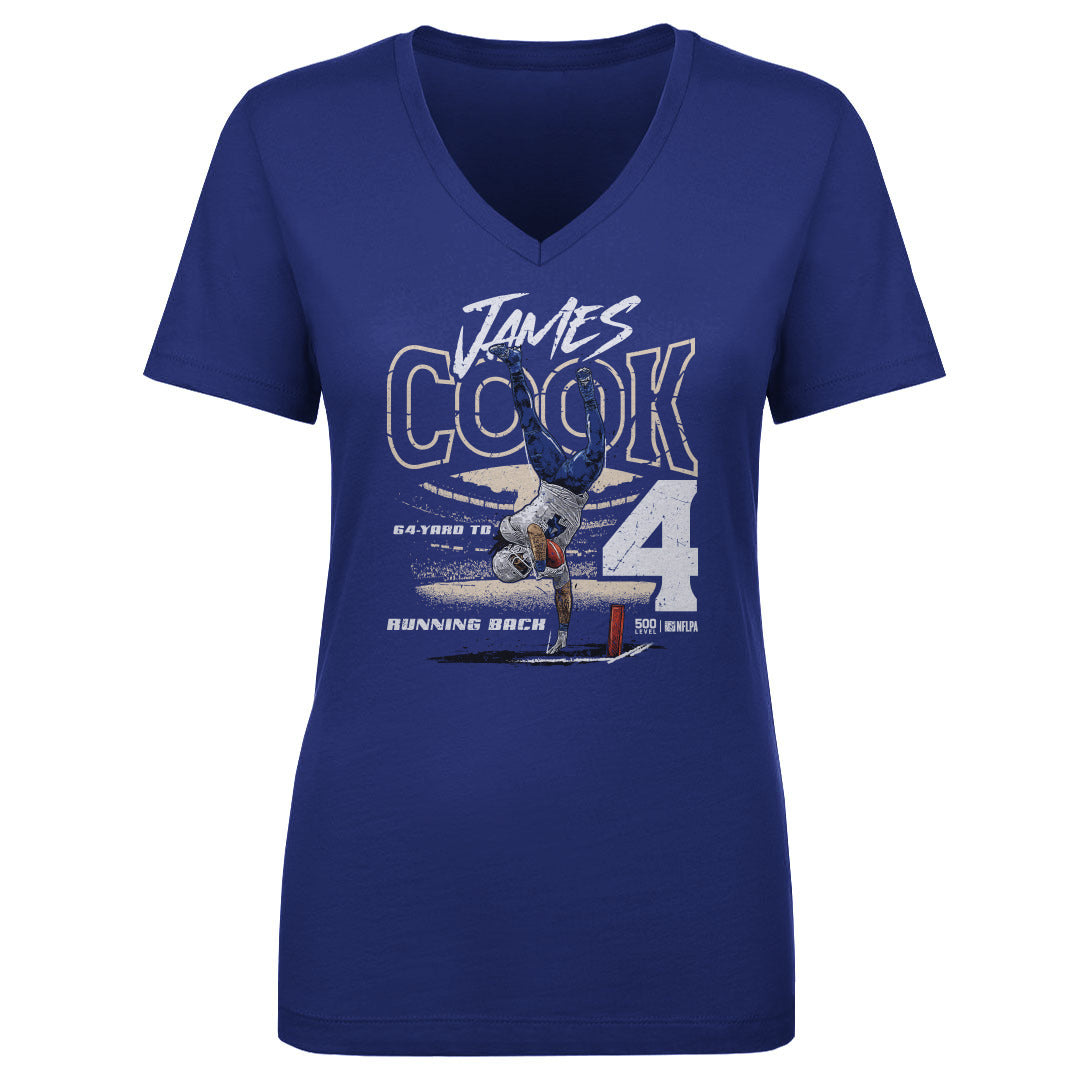 James Cook Women's V-Neck T-Shirt | 500 LEVEL