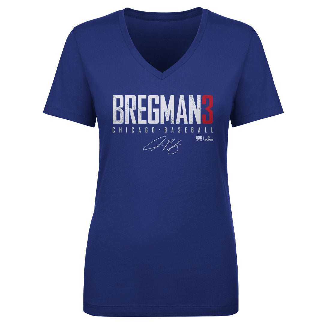 Alex Bregman Women's V-Neck T-Shirt | 500 LEVEL