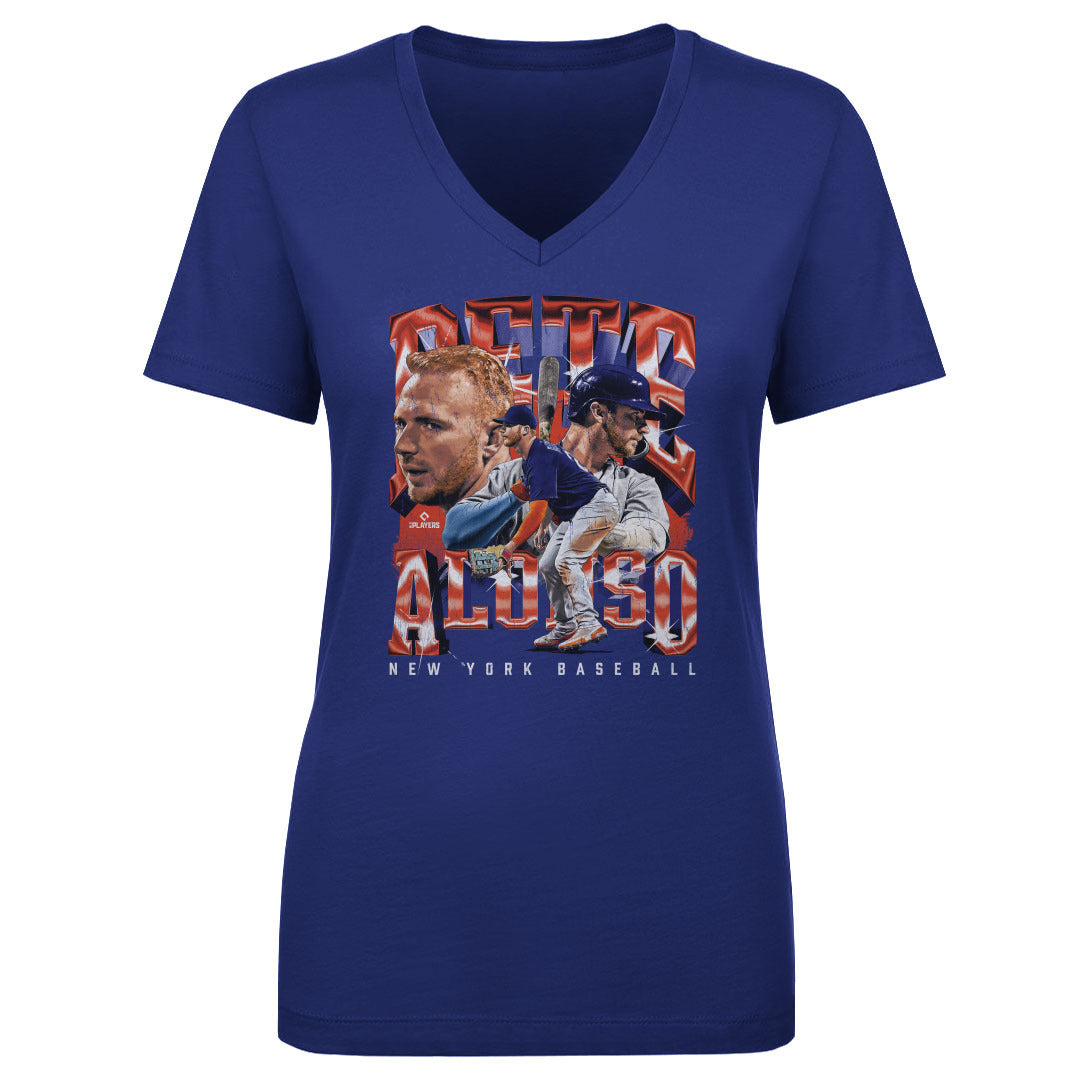 Pete Alonso Women's V-Neck T-Shirt | 500 LEVEL