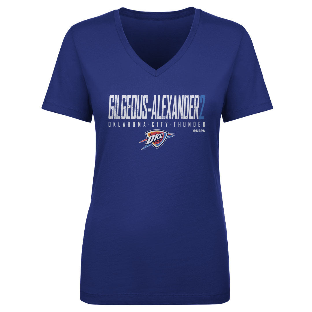 Shai Gilgeous-Alexander Women's V-Neck T-Shirt | 500 LEVEL