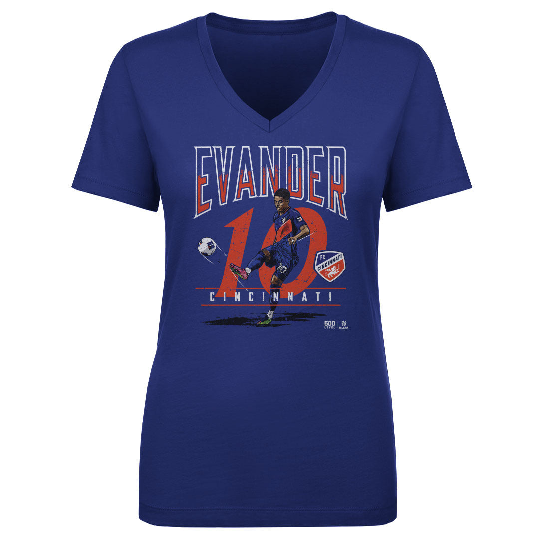 Evander Women's V-Neck T-Shirt | 500 LEVEL