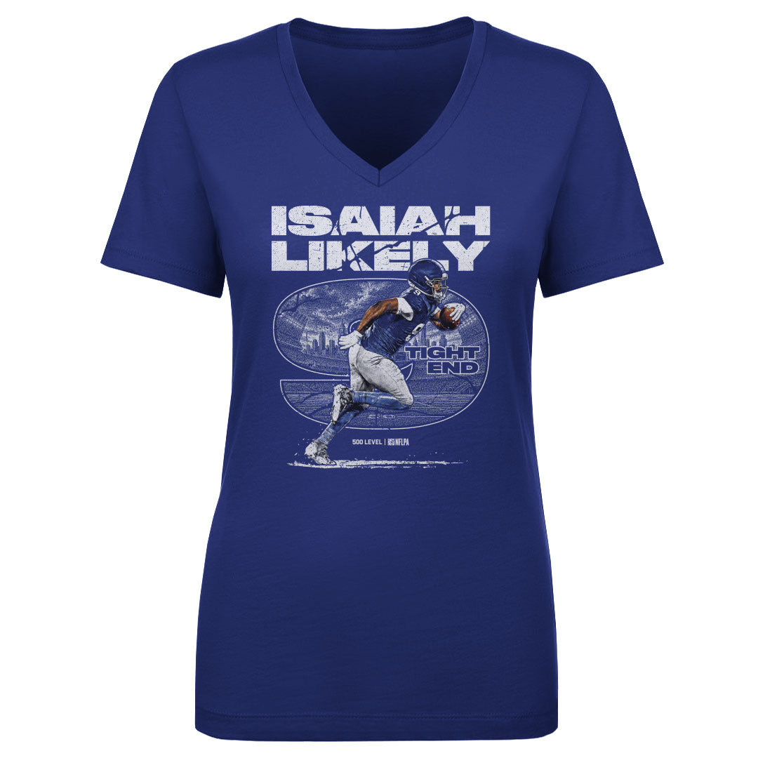 Isaiah Likely Women's V-Neck T-Shirt | 500 LEVEL