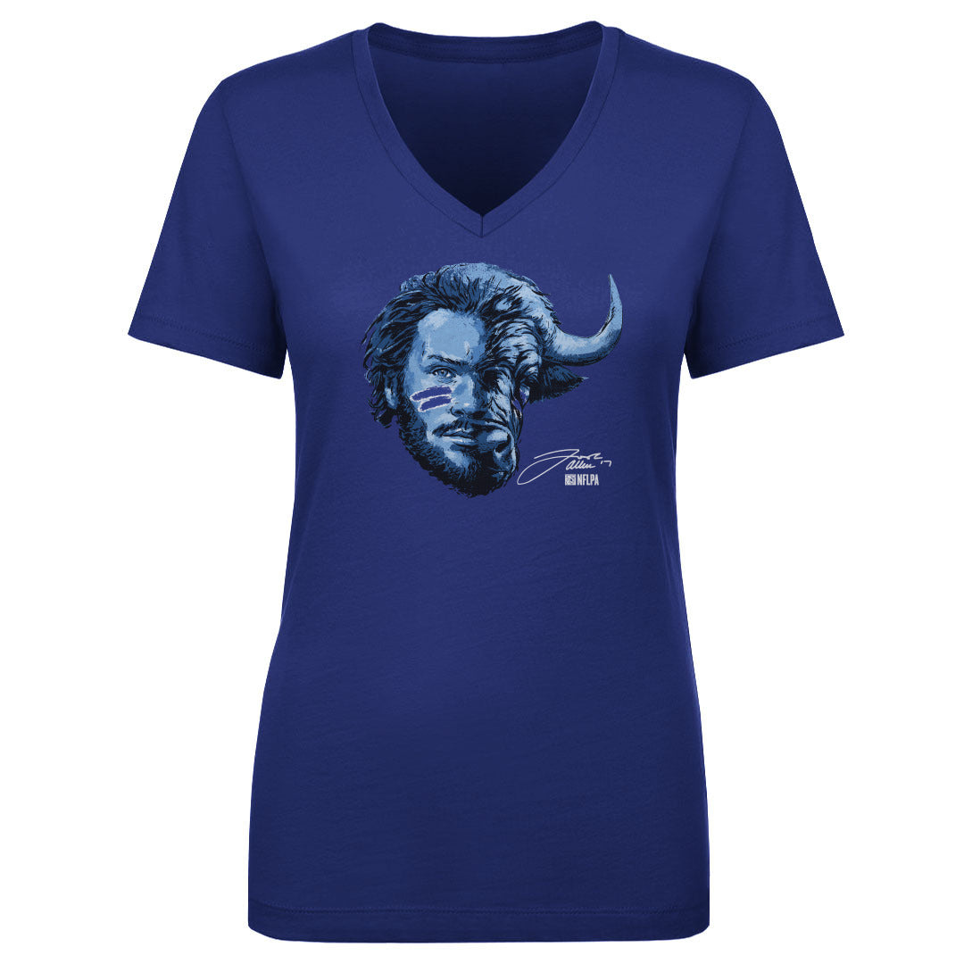 Josh Allen Women's V-Neck T-Shirt | 500 LEVEL