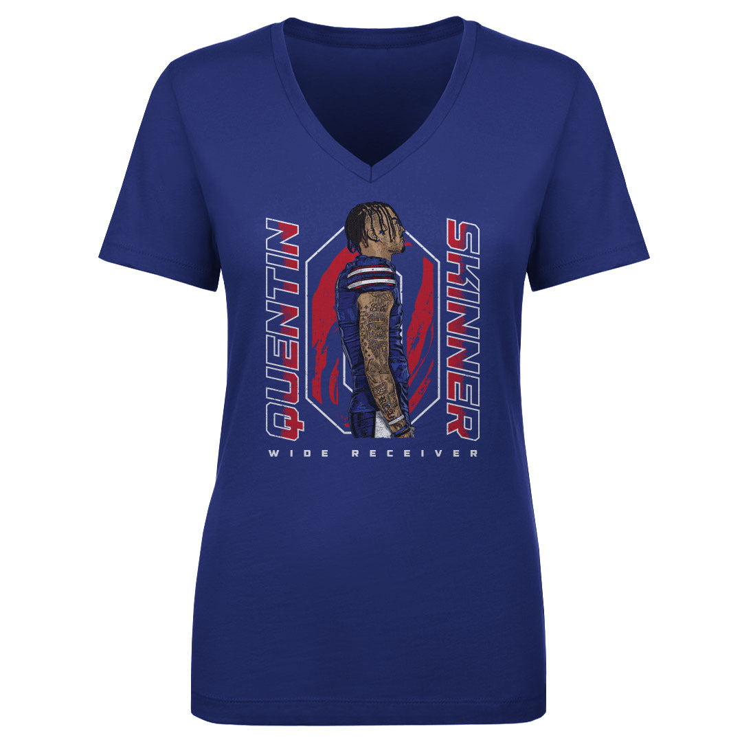 Quentin Skinner Women's V-Neck T-Shirt | 500 LEVEL