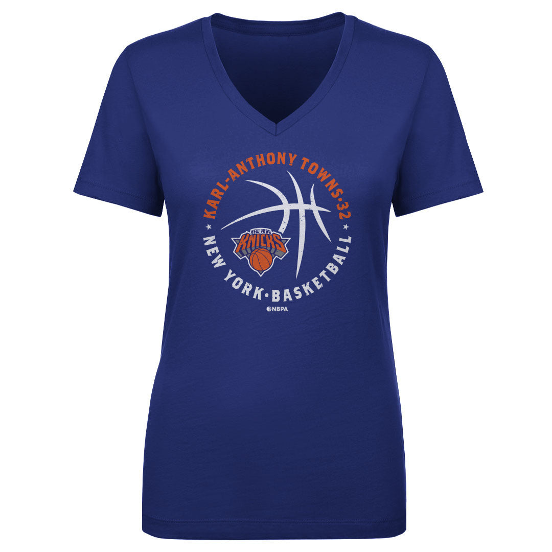Karl-Anthony Towns Women's V-Neck T-Shirt | 500 LEVEL