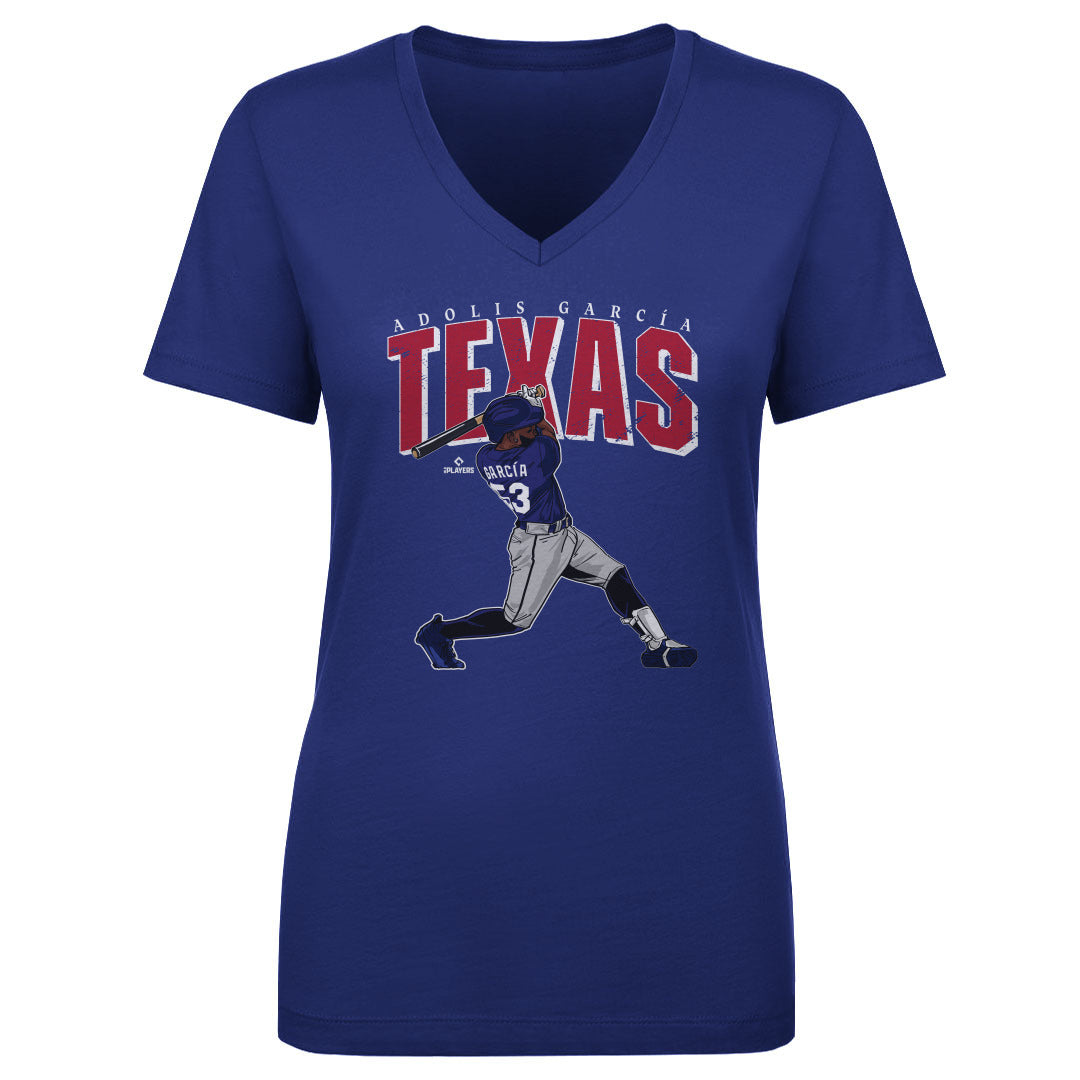 Adolis Garcia Women's V-Neck T-Shirt | 500 LEVEL