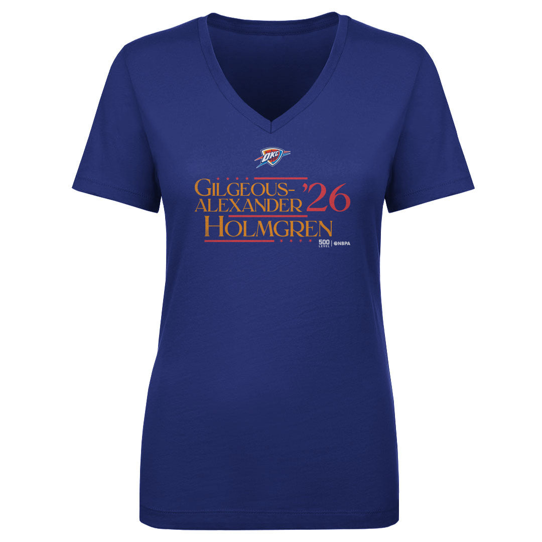 Shai Gilgeous-Alexander Women's V-Neck T-Shirt | 500 LEVEL