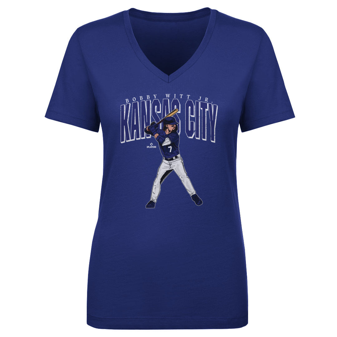 Bobby Witt Jr. Women's V-Neck T-Shirt | 500 LEVEL