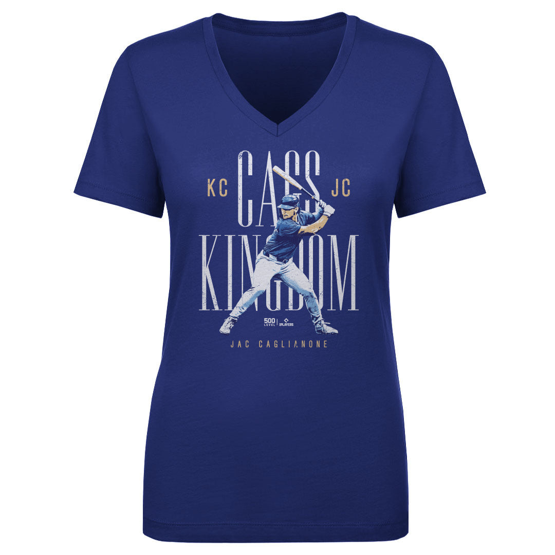 Jac Caglianone Women's V-Neck T-Shirt | 500 LEVEL