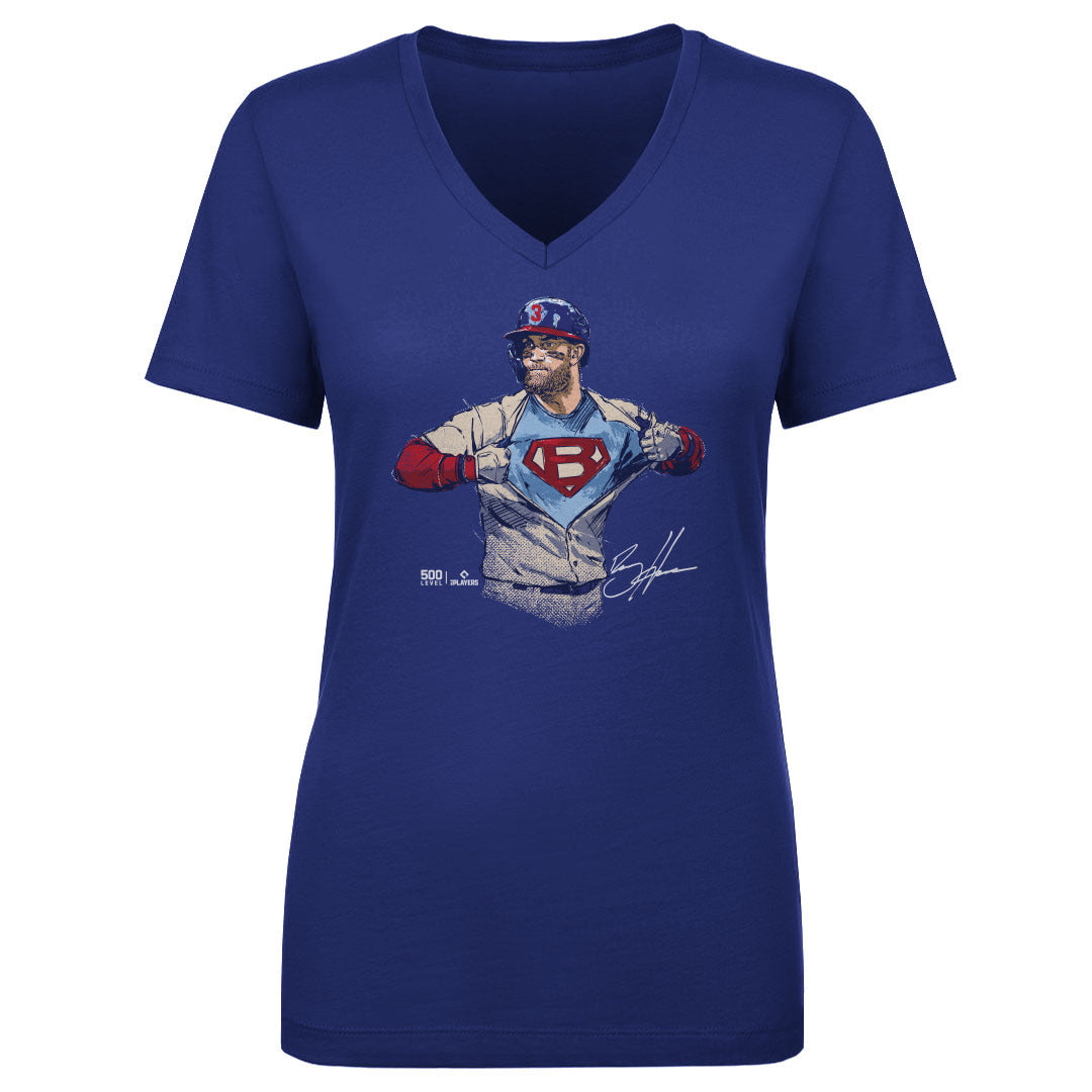 Bryce Harper Women's V-Neck T-Shirt | 500 LEVEL