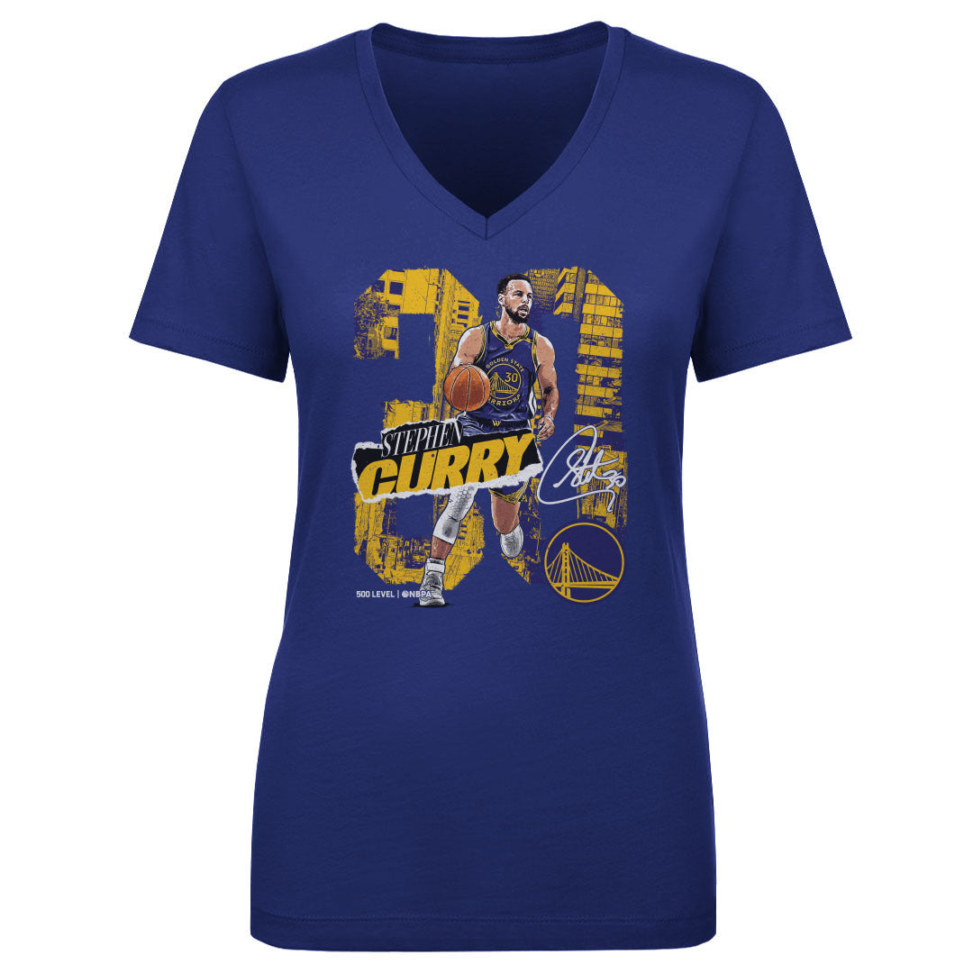 Steph Curry Women's V-Neck T-Shirt | 500 LEVEL