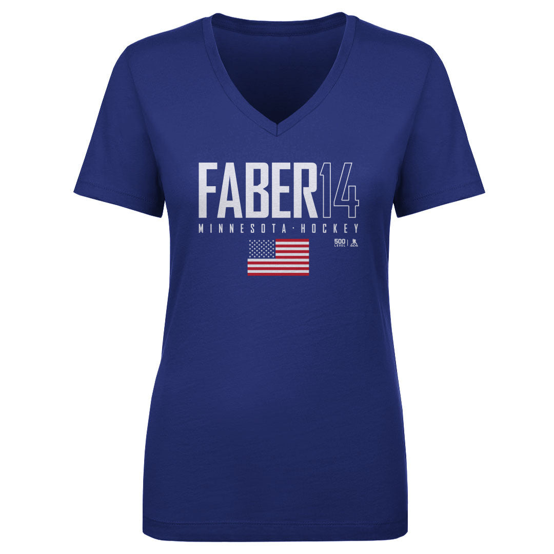 Brock Faber Women's V-Neck T-Shirt | 500 LEVEL