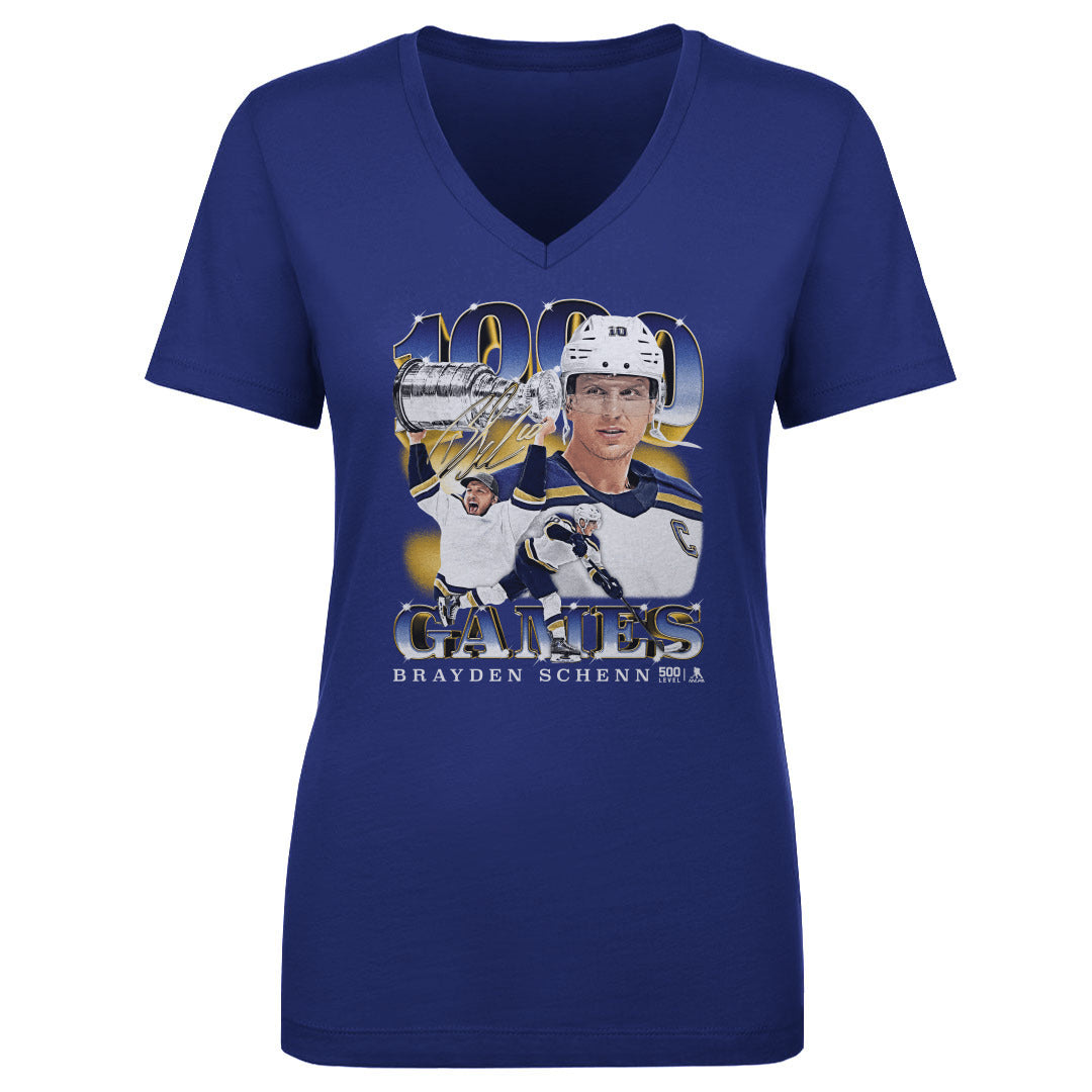 Brayden Schenn Women's V-Neck T-Shirt | 500 LEVEL
