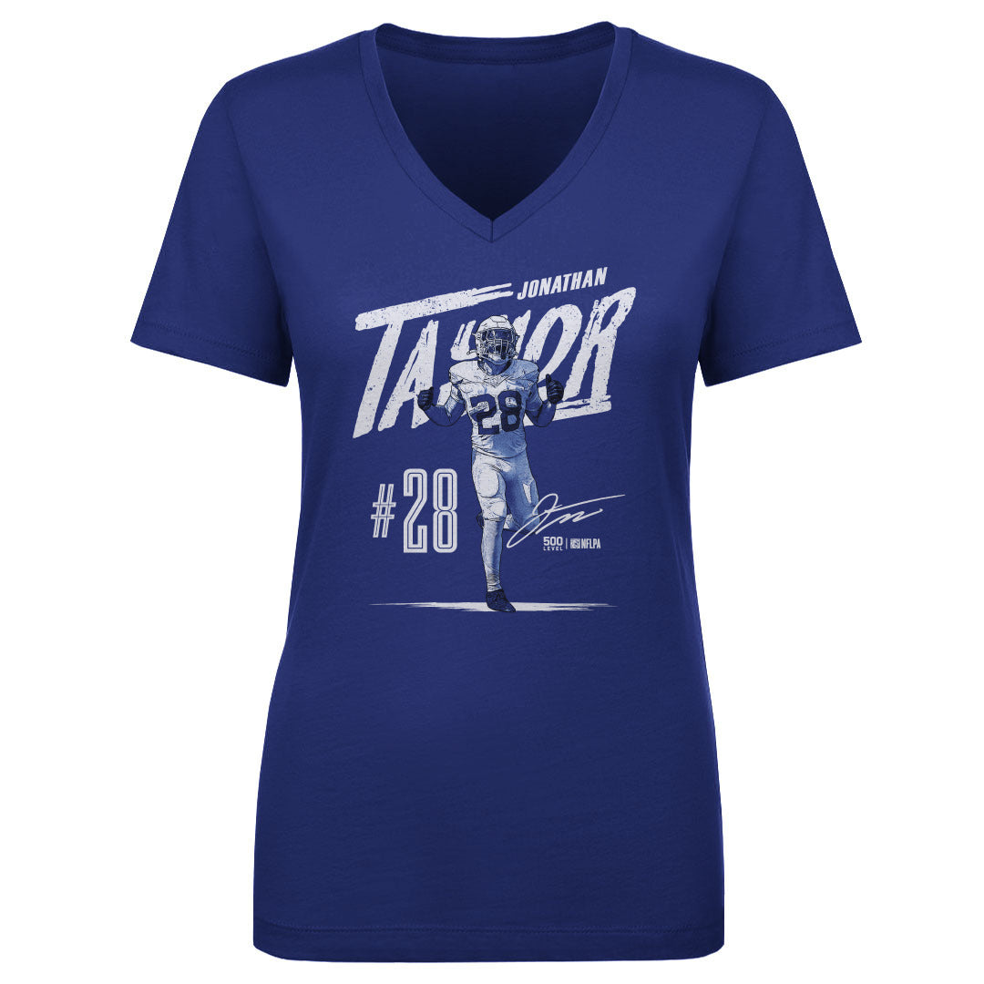 Jonathan Taylor Women's V-Neck T-Shirt | 500 LEVEL