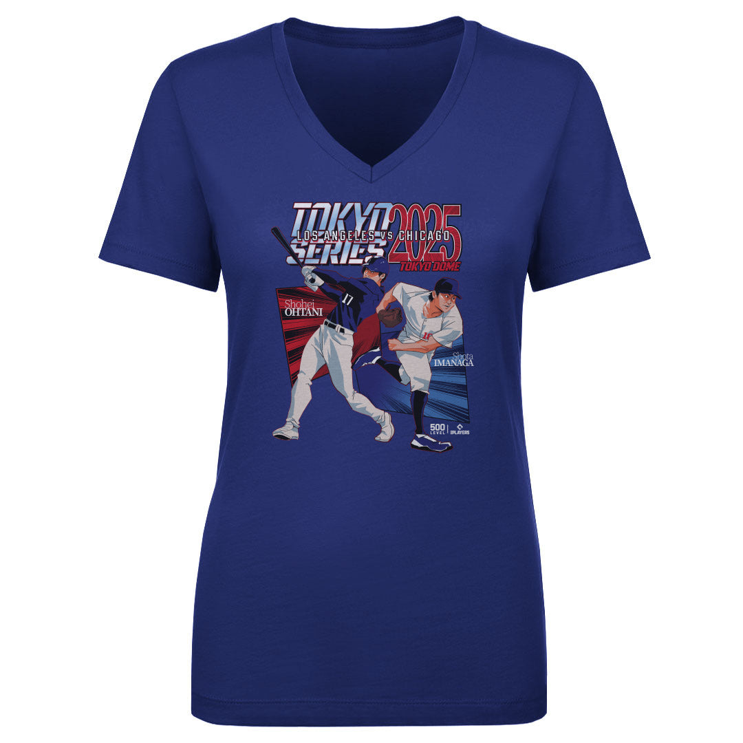 Shohei Ohtani Women's V-Neck T-Shirt | 500 LEVEL