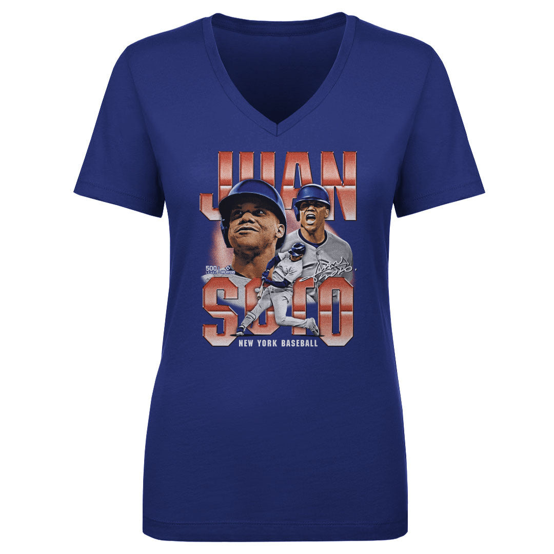 Juan Soto Women's V-Neck T-Shirt | 500 LEVEL