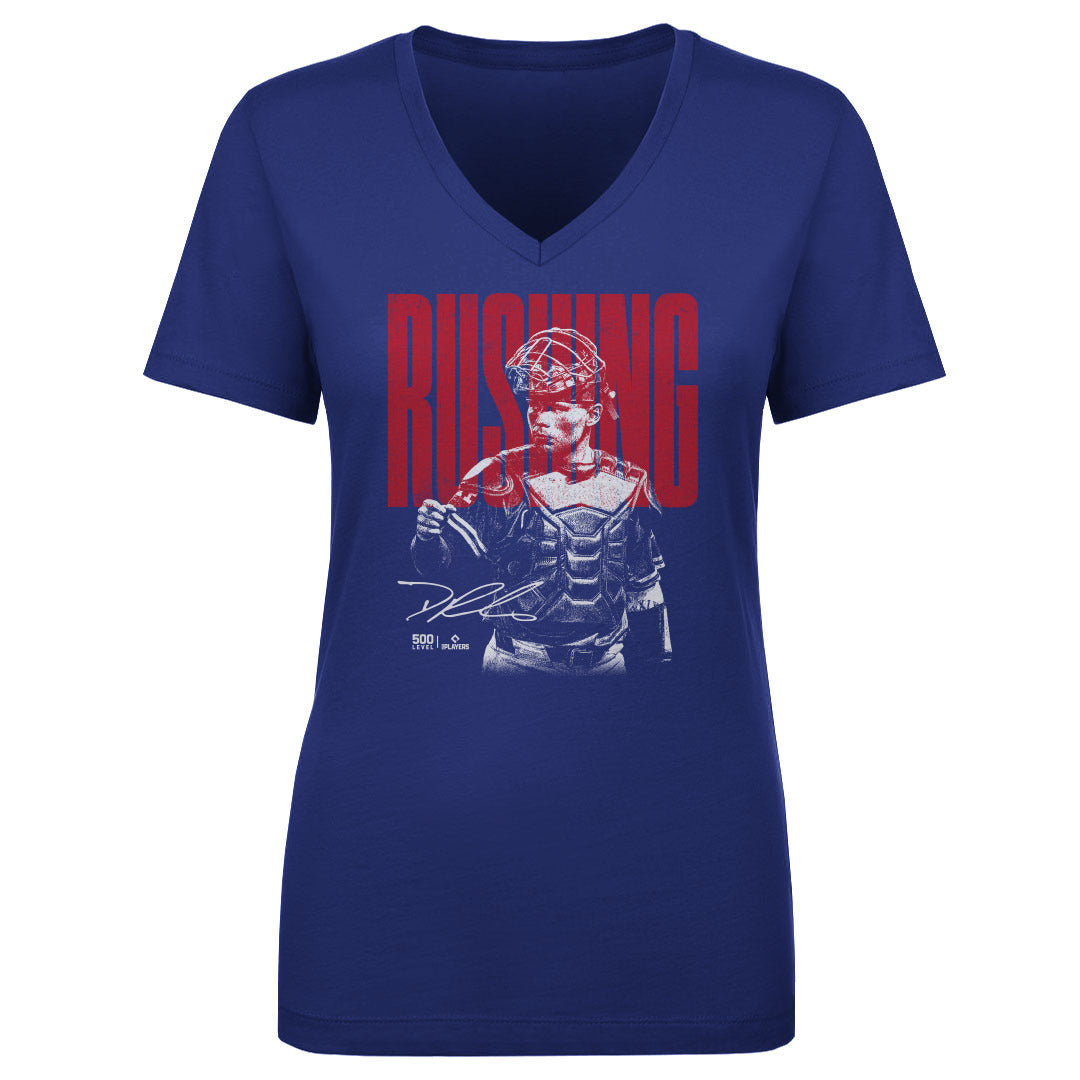 Dalton Rushing Women's V-Neck T-Shirt | 500 LEVEL