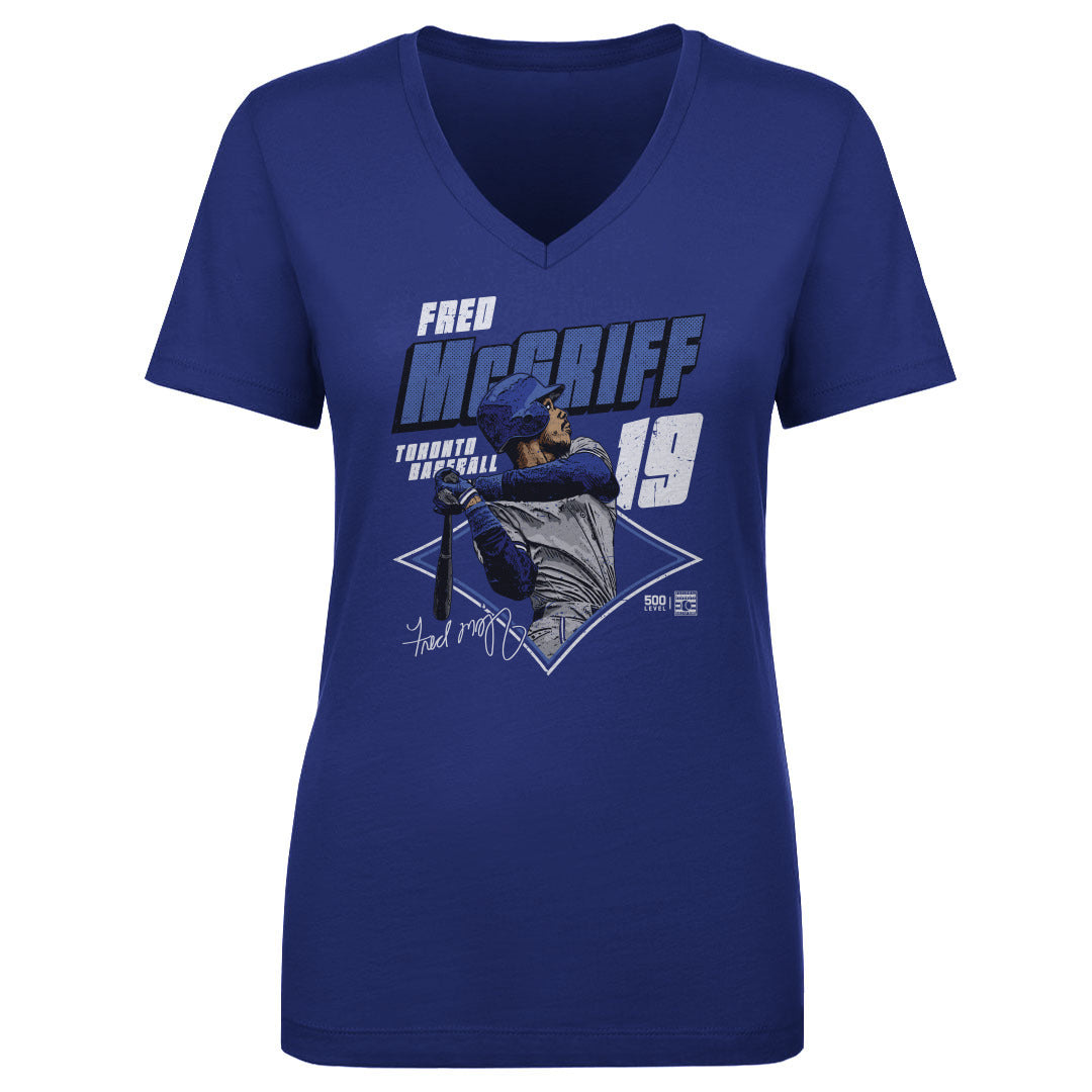 Fred McGriff Women's V-Neck T-Shirt | 500 LEVEL