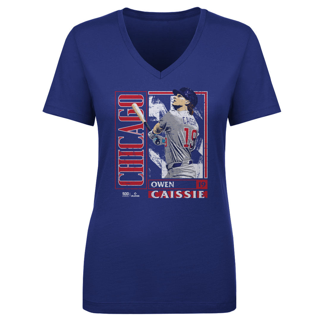 Owen Caissie Women's V-Neck T-Shirt | 500 LEVEL