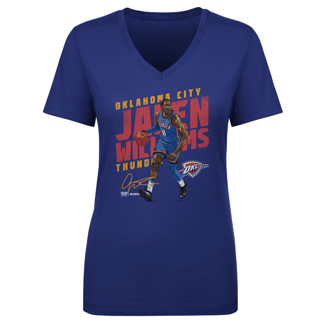 Jalen Williams Women's V-Neck T-Shirt | 500 LEVEL