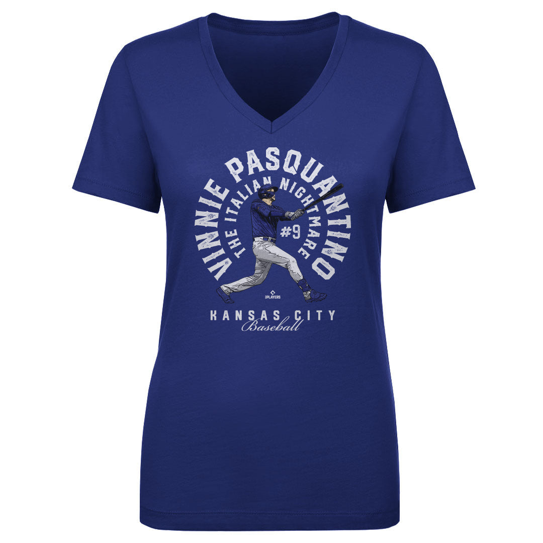 Vinnie Pasquantino Women's V-Neck T-Shirt | 500 LEVEL