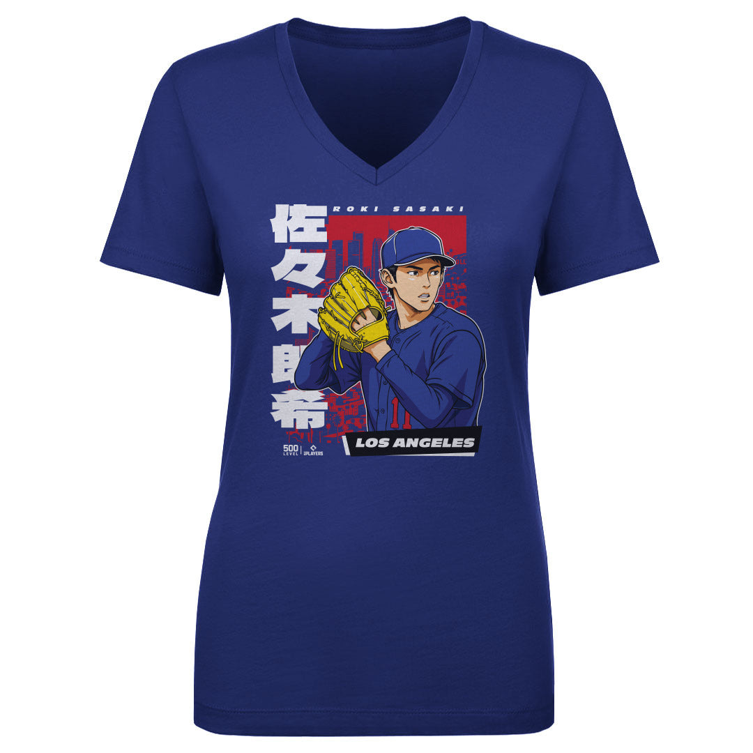Roki Sasaki Women's V-Neck T-Shirt | 500 LEVEL