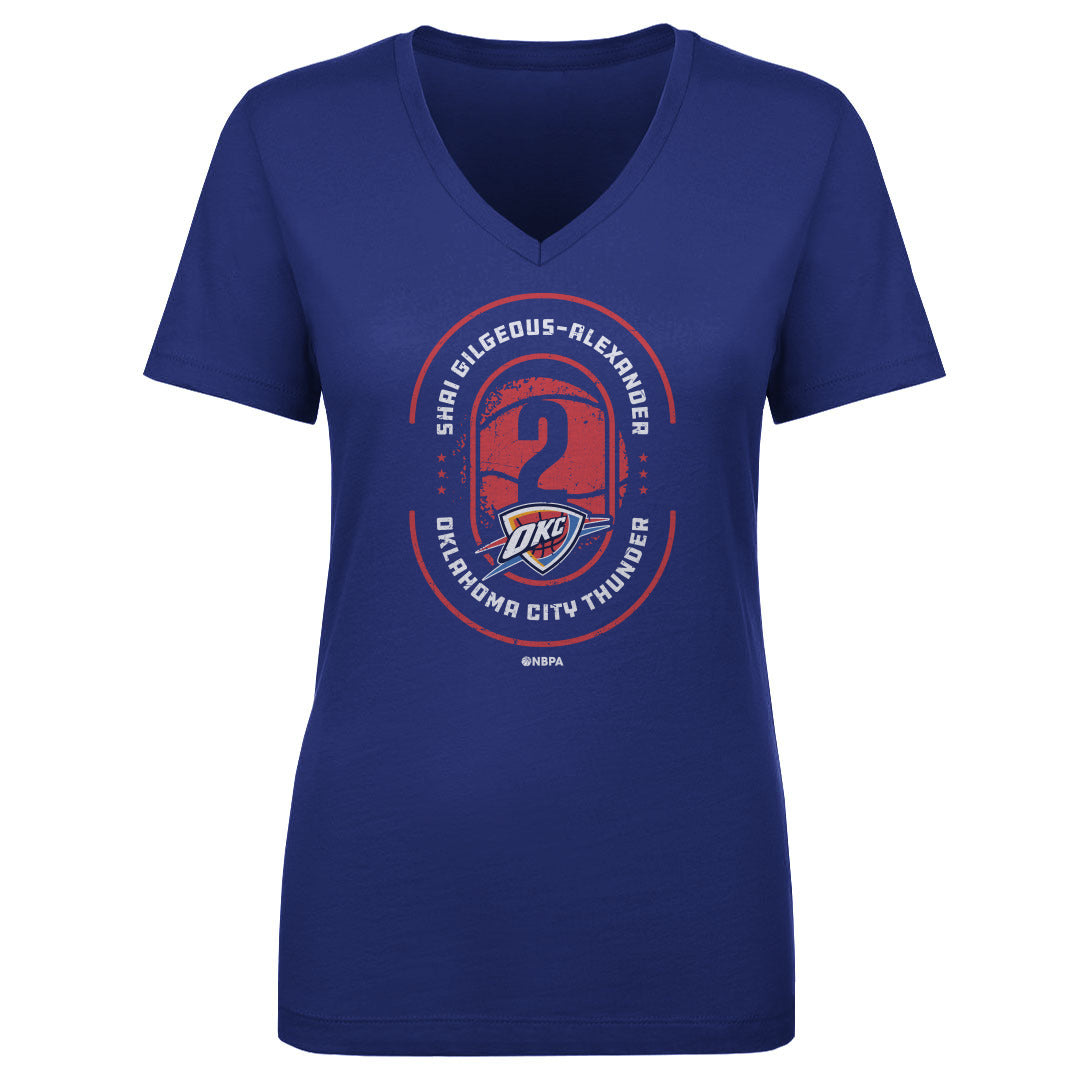 Shai Gilgeous-Alexander Women's V-Neck T-Shirt | 500 LEVEL