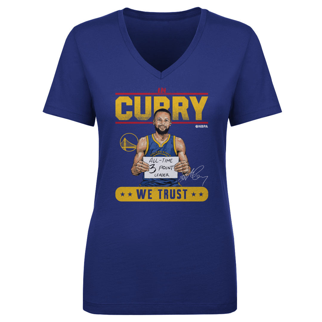 Steph Curry Women's V-Neck T-Shirt | 500 LEVEL