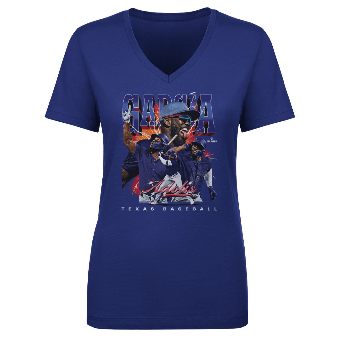 Adolis Garcia Women's V-Neck T-Shirt | 500 LEVEL