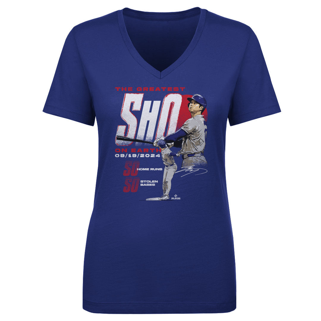 Shohei Ohtani Women's V-Neck T-Shirt | 500 LEVEL
