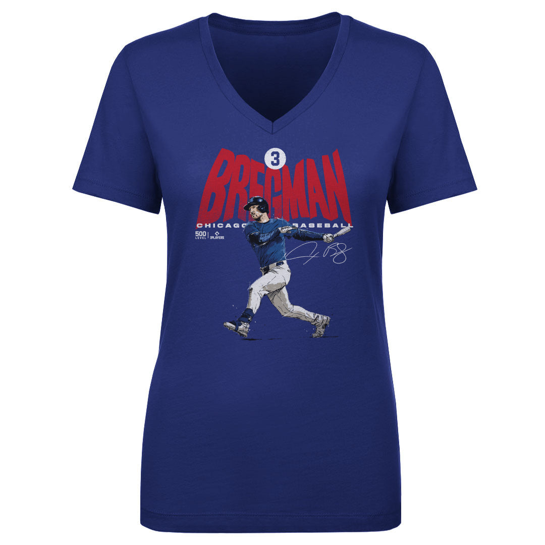 Alex Bregman Women's V-Neck T-Shirt | 500 LEVEL