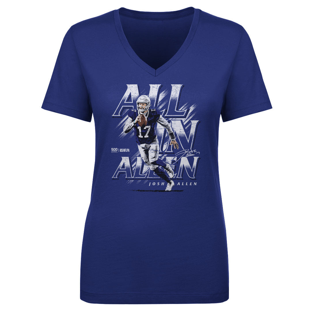 Josh Allen Women's V-Neck T-Shirt | 500 LEVEL