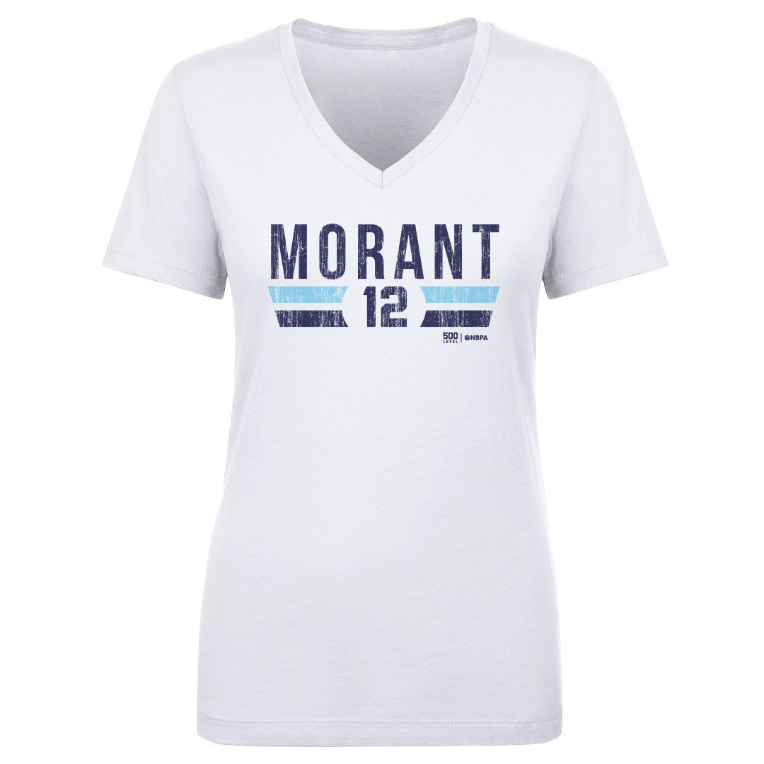 Ja Morant Women's V-Neck T-Shirt | 500 LEVEL