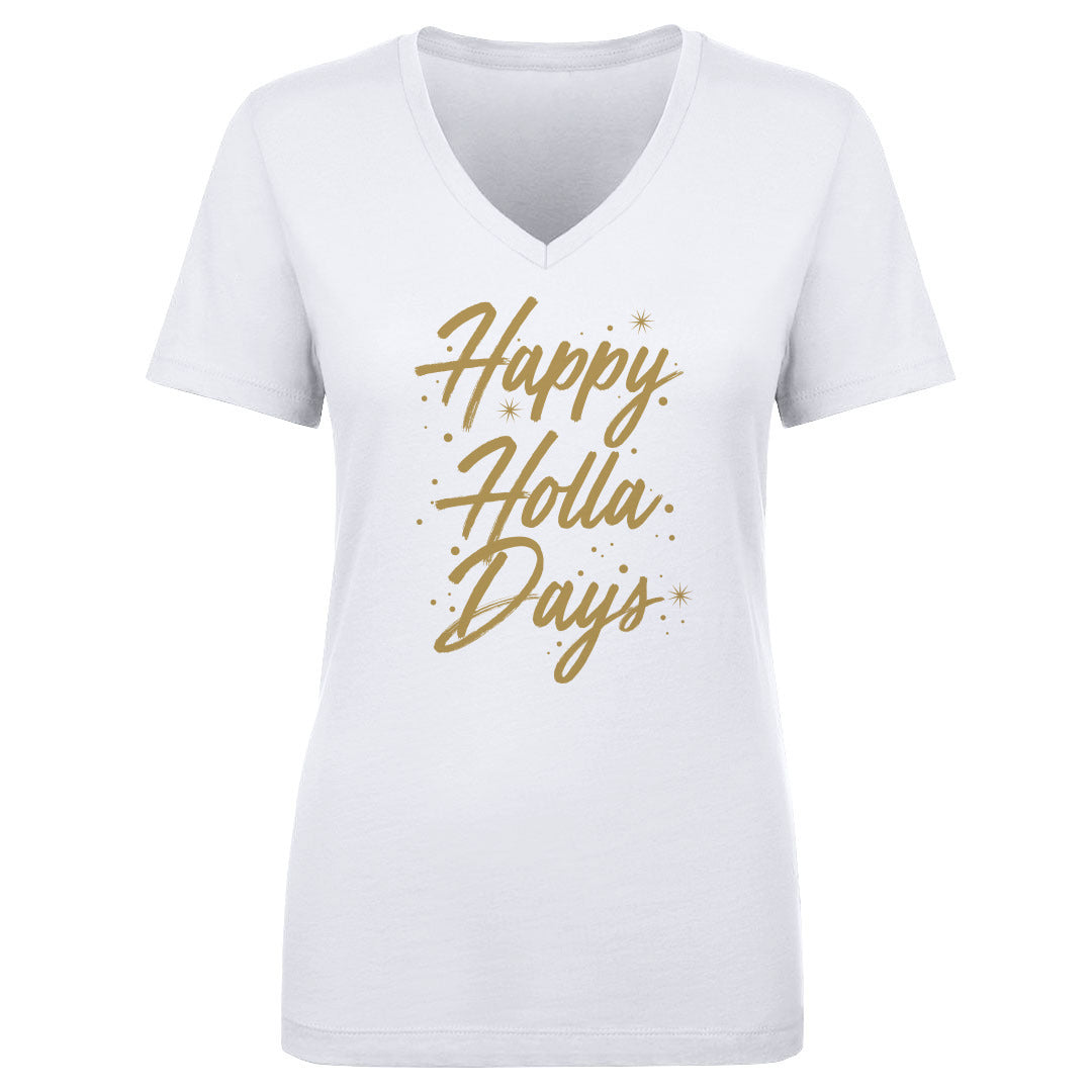 Christmas Women's V-Neck T-Shirt | 500 LEVEL