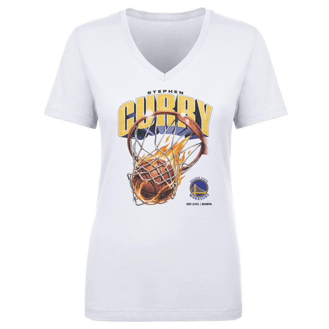 Steph Curry Women's V-Neck T-Shirt | 500 LEVEL