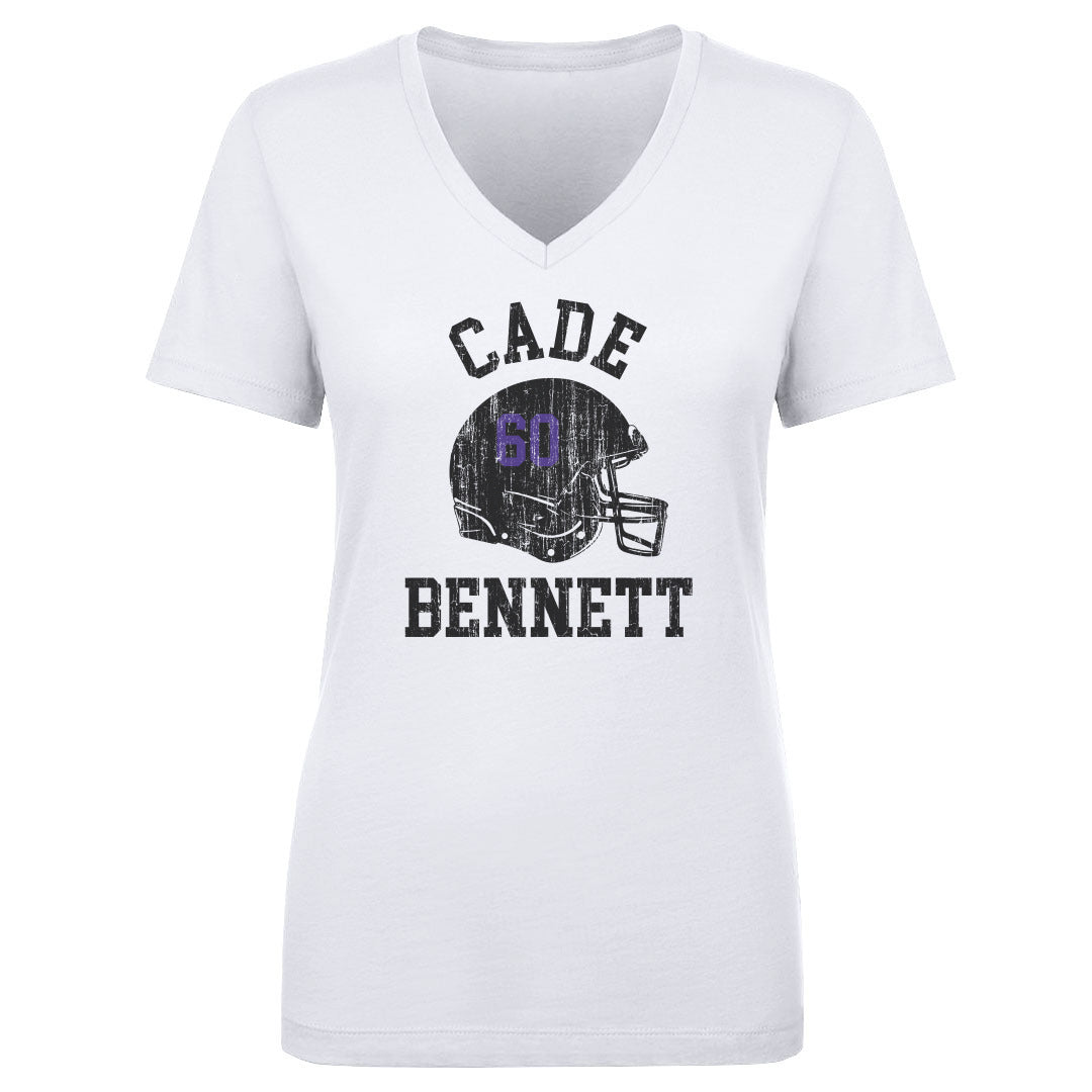 Cade Bennett Women's V-Neck T-Shirt | 500 LEVEL