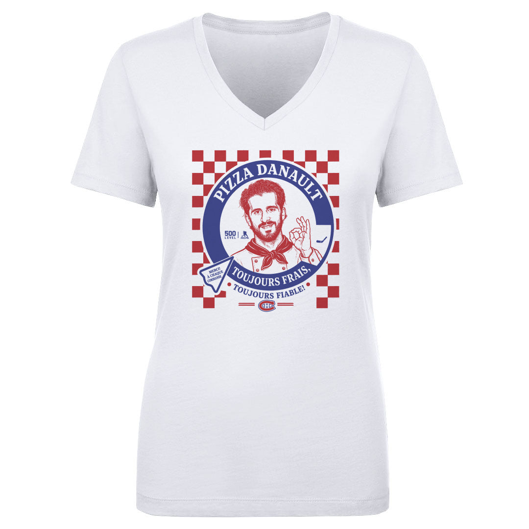 Phillip Danault Women's V-Neck T-Shirt | 500 LEVEL
