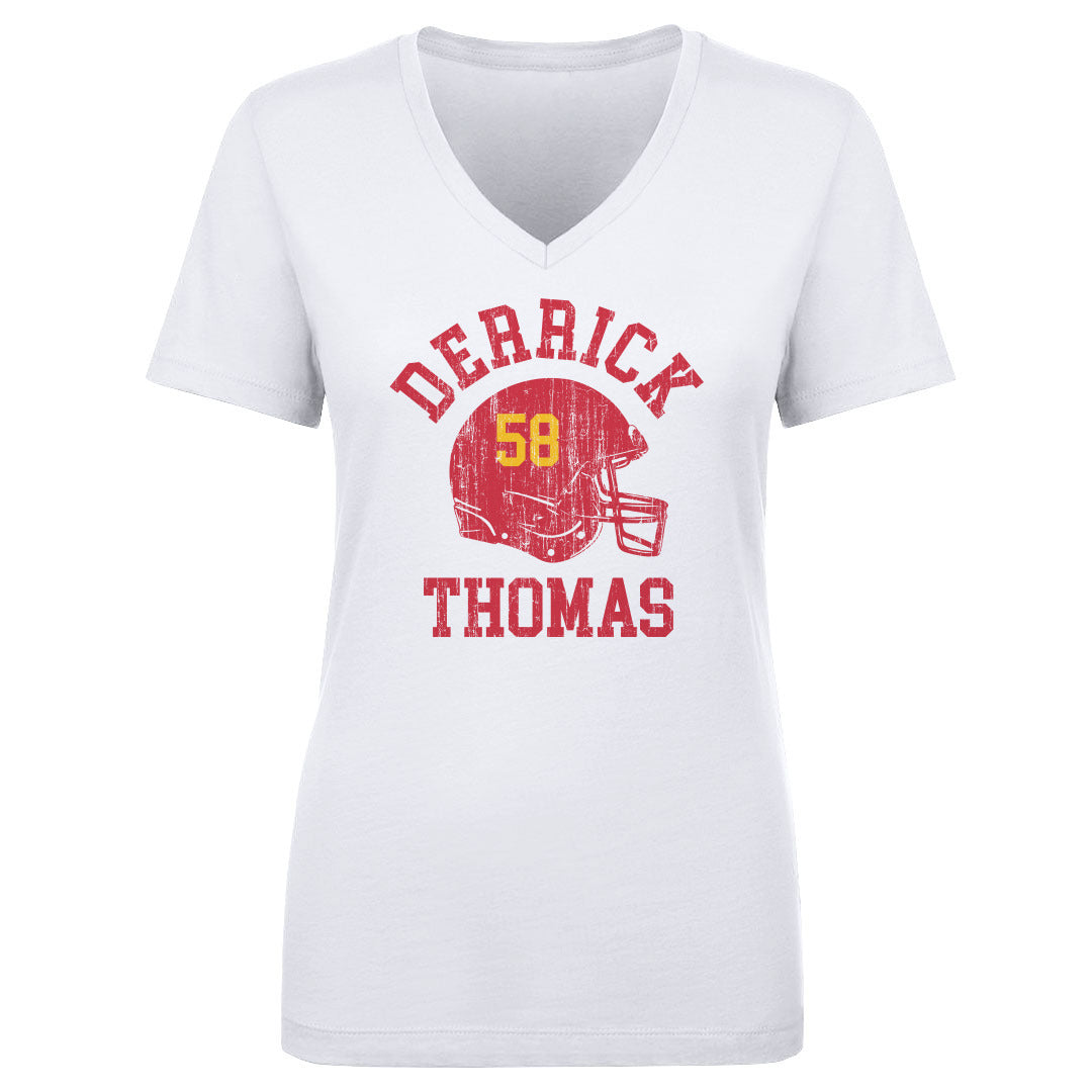 Derrick Thomas Women's V-Neck T-Shirt | 500 LEVEL