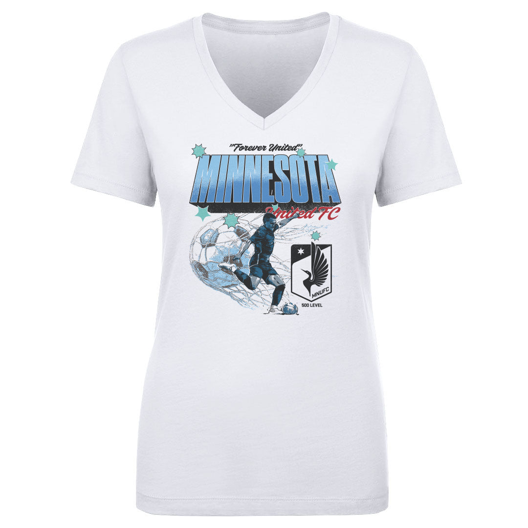 Minnesota United Women's V-Neck T-Shirt | 500 LEVEL