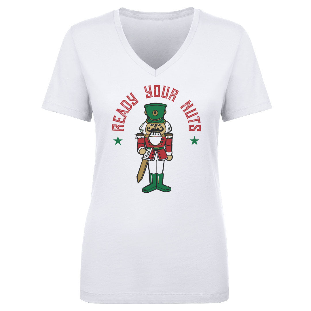 Christmas Women's V-Neck T-Shirt | 500 LEVEL