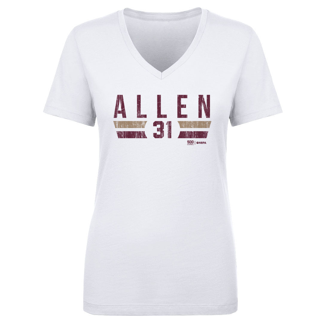 Jarrett Allen Women's V-Neck T-Shirt | 500 LEVEL