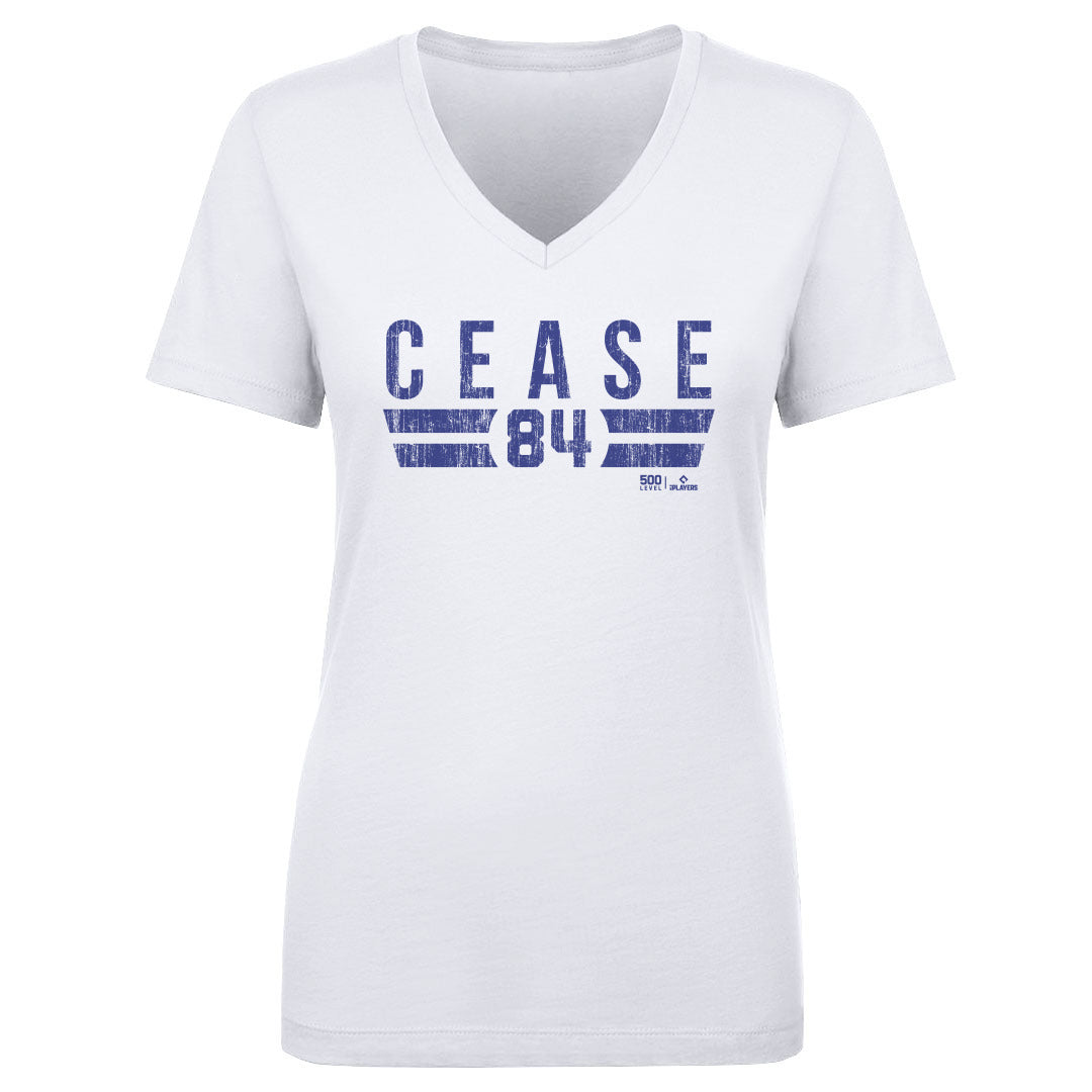 Dylan Cease Women's V-Neck T-Shirt | 500 LEVEL