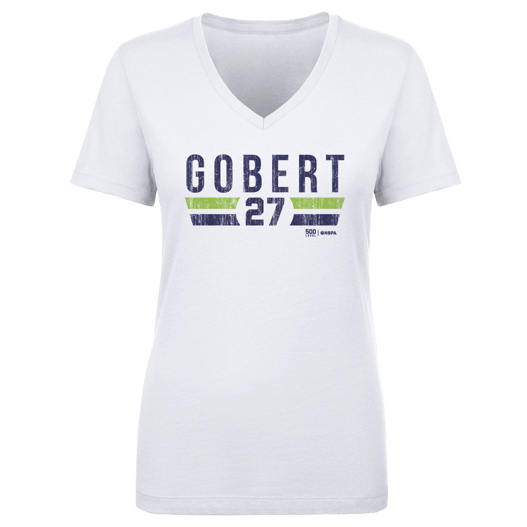 Rudy Gobert Women's V-Neck T-Shirt | 500 LEVEL