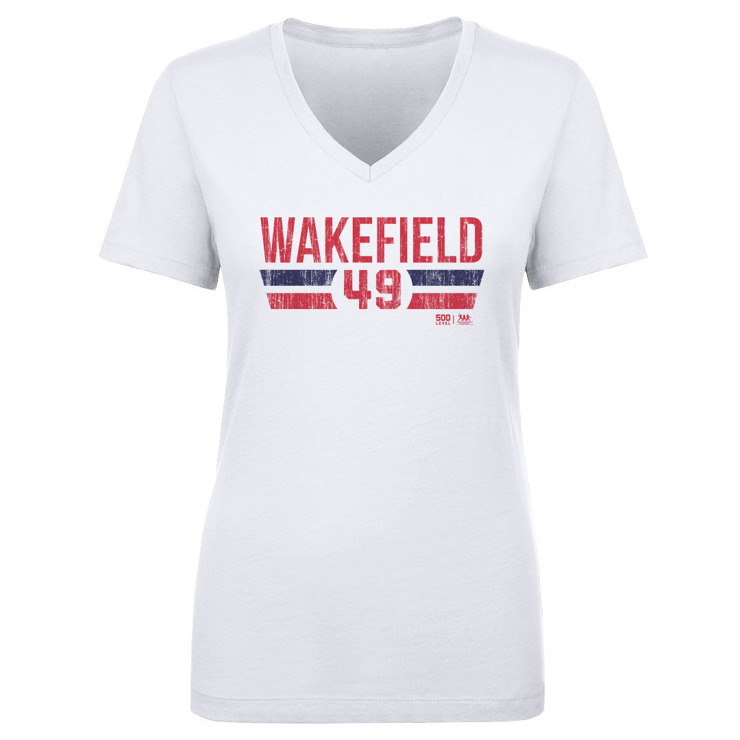 Tim Wakefield Women's V-Neck T-Shirt | 500 LEVEL