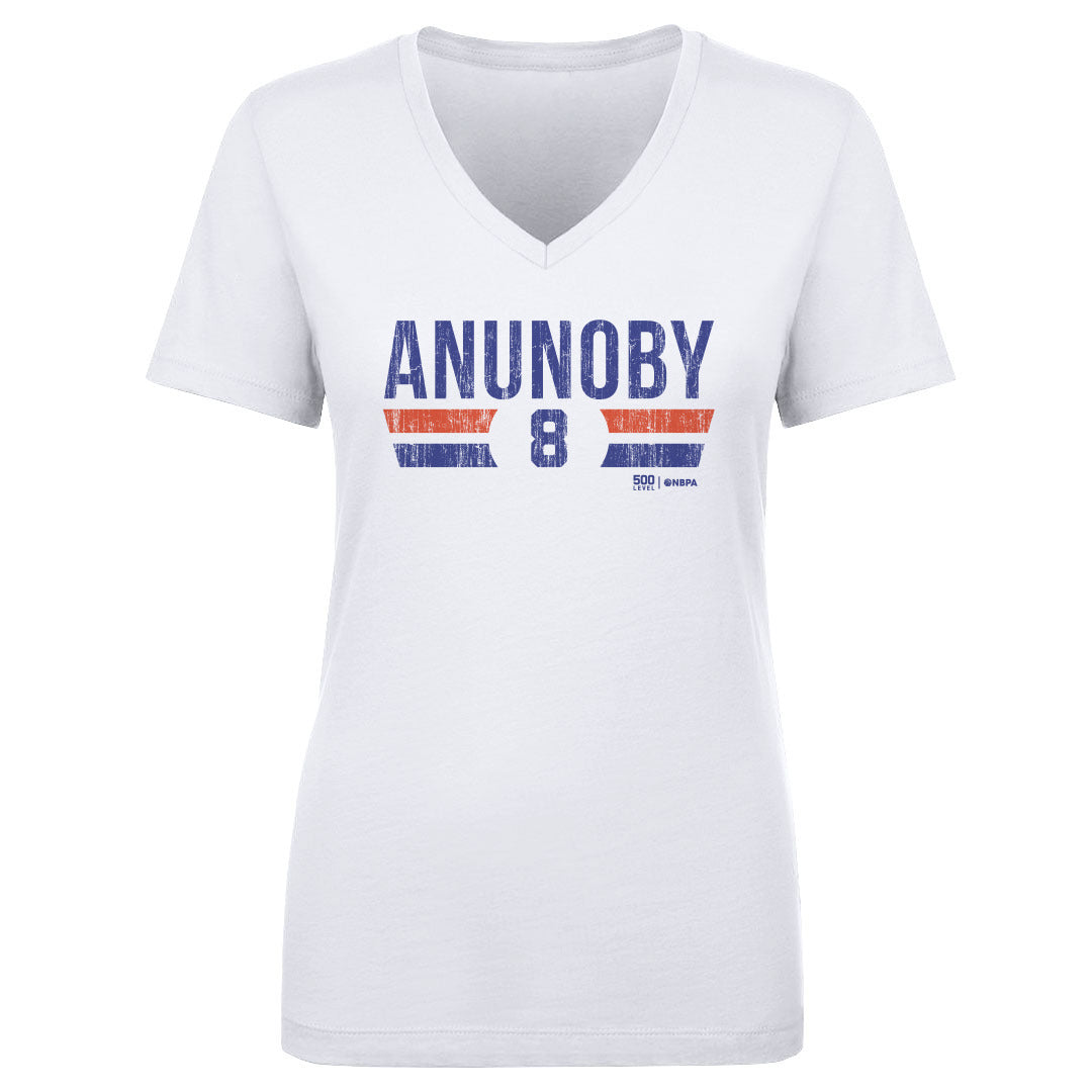 OG Anunoby Women's V-Neck T-Shirt | 500 LEVEL